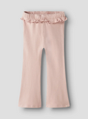 NMFTHORA HUN REG BOOTCUT PANT LIL - CAMEO ROSE