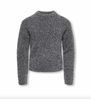 KOGPIUMO GLITTER L/S O- NECK KNIT BLACK