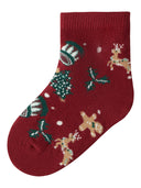 NMNVISMAS SOCK - JESTER RED