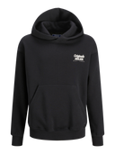 JORBROOKLYN BACK SWEAT HOOD JNR BLACK