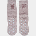 TYNNE ULLSOKKER MED ANTISKLI 2PK - BARKEBÅT