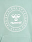 HMLCUATRO CIRCLE HOODIE - BLUE SURF