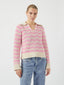 YASCALMI LS KNIT PULLOVER BEGONIA PINK