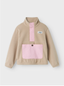 NKNMEEKO FLEECE POPOVER - PURE CASHMERE/CAMEO PINK