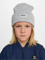 HMLJR KNIT BEANIE - LIGHT GREY MELANGE