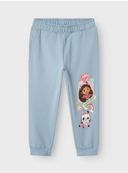 NMFJYLA GABBY SWE PANT UNB SKY - DUSTY BLUE