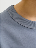 JORNORREBRO EMB SWEAT CREW JNR - TRADEWINDS