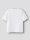 NKFFORA STITCH SS NREG TOP - BRIGHT WHITE