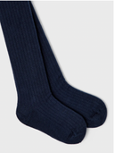 NKNPANTYHOSE RIB 2P - DARK SAPPHIRE