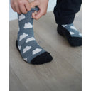 ULLSOKK M/FROTESÅLE BARN BLÅFJELL