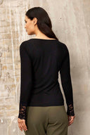 VIVIAN BLOUSE - BLACK