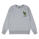 LEVIS - STREAMLINE MONOGRAM CREWNECK - GREY HEATHER