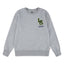 LEVIS - STREAMLINE MONOGRAM CREWNECK - GREY HEATHER