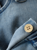 NBFLULIA LOOSE DNM OVERALL - MEDIUM BLUE DENIM