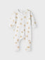 NBNNIGHTSUIT 2P ZIP FF OXFORD BEAR OXFORD TAN