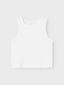 NKFNAKAL SL SHORT TOP BRIGHT WHITE