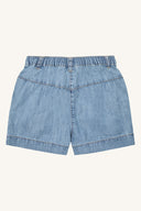 HCHELENA-SHORTS WASHED DENIM