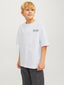 JORBROOKLYN GRAPHIC BACK TEE SS BRIGHT WHITE