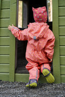 BABYREGNDRESS DUGG - STOKKROSE