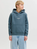 JJESOHO SWEAT HOOD JNR - BLUE MIRAGE