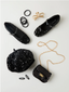 NKFRENNA BALLERINA SHOE - BLACK