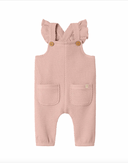 NBFNOELLA LOOSE SWEAT OVERALL - CAMEO ROSE