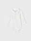 NBMHOLGER LS POLO BODY BRIGHT WHITE