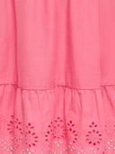 KOGLOU LIFE EMB SMOCK DRESS - CAMELLIA ROSE