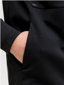 JJEBASE SWEAT ZIP HOOD JNR - BLACK