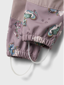 NMFALFA08 SOFTSHELL SUIT UNICORN PURPLE DOVE