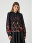 YASROMANTICA  LS SHIRT SHOW - BLACK/ROMANTICA