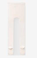 NKFWAKMA WOOL CABLE PANTYHOSE - SNOW WHITE