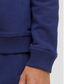 JORNORREBRO EMB SWEAT HIGH NECK JNR OCEAN CAVERN