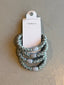 NAME IT - NKFACC ARISE 4P HAIRELASTIC - AQUA GREY
