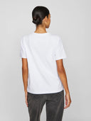 VINORA S/S T-SHIRT - BRIGHT WHITE