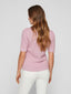 VIDALO O-NECK S/S KNIT TOP WINSOME ORCHID