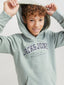 JJECALEB VARISITY SWEAT HOOD JNR ICEBERG GREEN/LOOSE