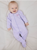 NBFNIGHTSUIT 2P ZIP PETIT FLOWER PASTEL LILAC