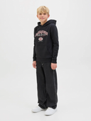 JJARI BRANDING SWEAT HOOD JNR - BLACK