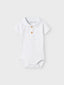 NBMHOFMAN SS POLO BODY BRIGHT WHITE