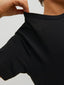 JJEORGANIC BASIC TEE SS O-NECK BLACK