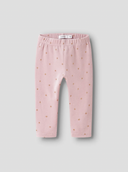 NBFNORAH VEL LEGGING - BURNISHED LILAC