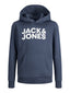JJECORP LOGO SWEAT HOOD - OMBRE BLUE