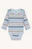HCBALOO 3 STRIPES BODY I ULL & BAMBUS - BABY BLUE