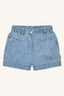 HCHELENA-SHORTS WASHED DENIM