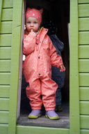 BABYREGNDRESS DUGG - STOKKROSE