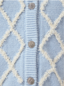 YASZIGLY LS KNIT CARDIGAN - SKYWAY BIRCH