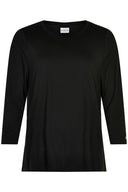 NINA T-SHIRT 3/4 SLEEVE BLACK
