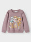 NMFMESSE PAW LS SWEAT UNB CPLG PURPLE DOVE