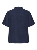 YASTIA SS TOP NAVY BLAZER